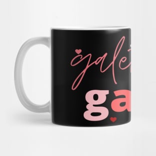 Retro 2022 Valentine's Day Galentines Gang Funny T-Shirt Mug